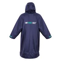 Two Bare Feet Kids Weatherproof Changing Robe & Changing Mat - Navy / Teal Extra Image 1 Preview